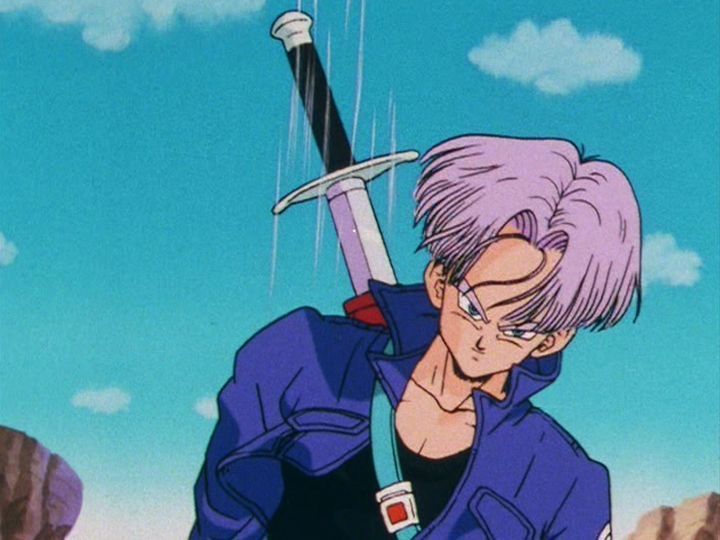 Ruben From The Ocean visual — Trunks, purple sky