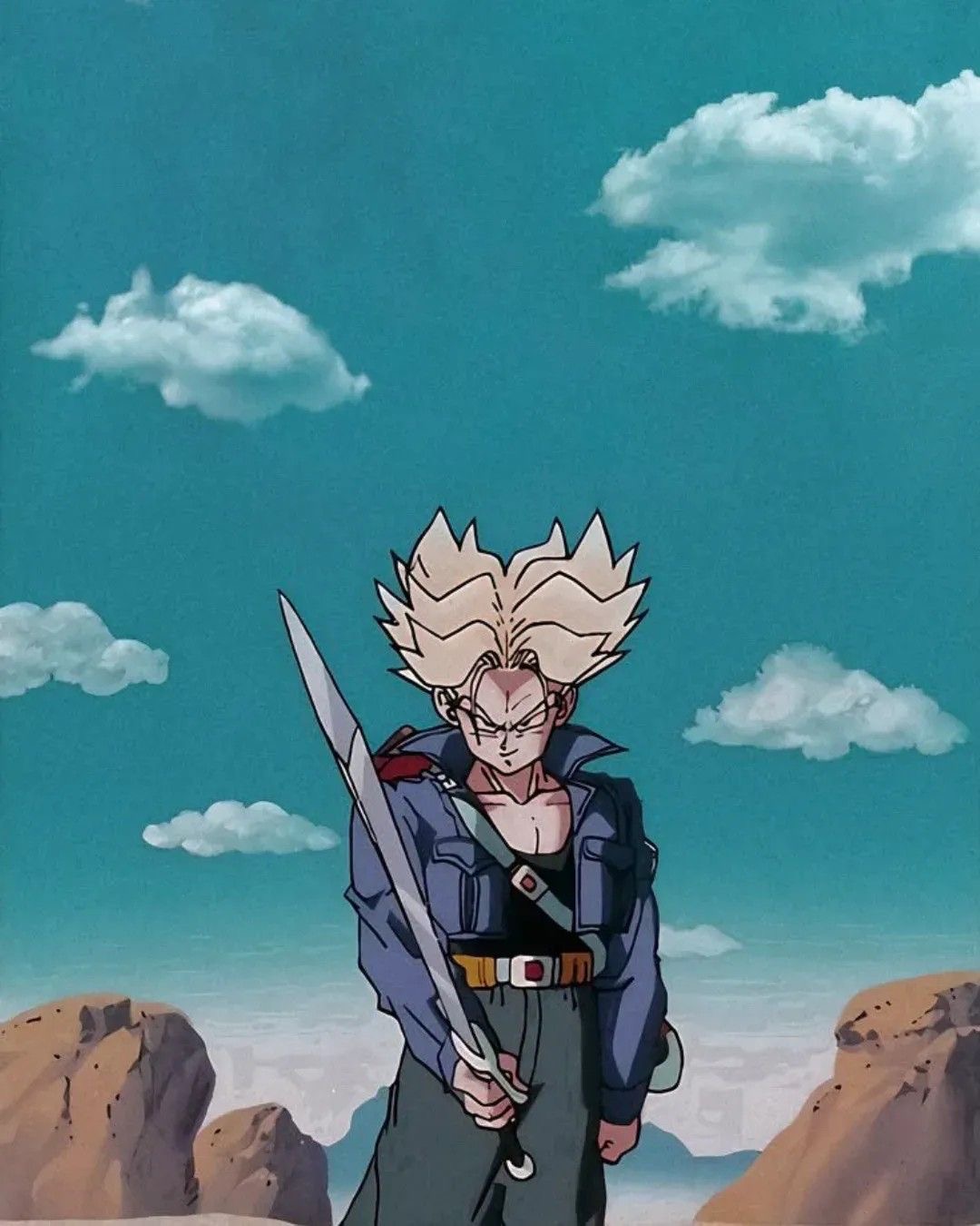 Ruben From The Ocean visual — sword at rest